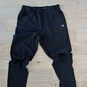 Champion Men's Black Athletic Pants Size Medium